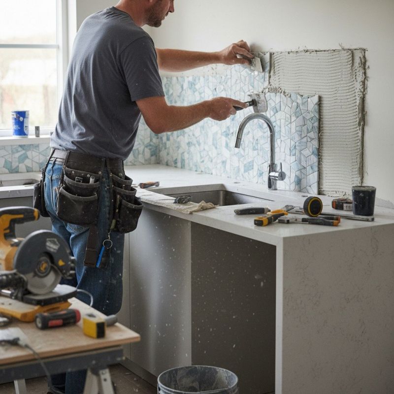 Tile Backsplash Remodeling in Wilmington, NC