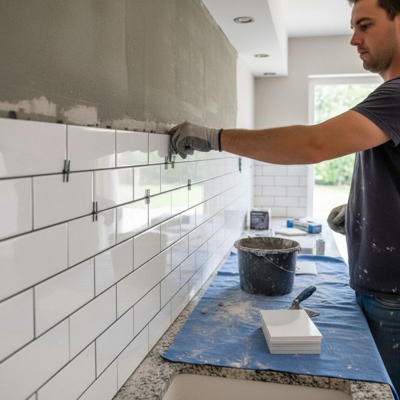 Stone Backsplash Installation in Wilmington, NC