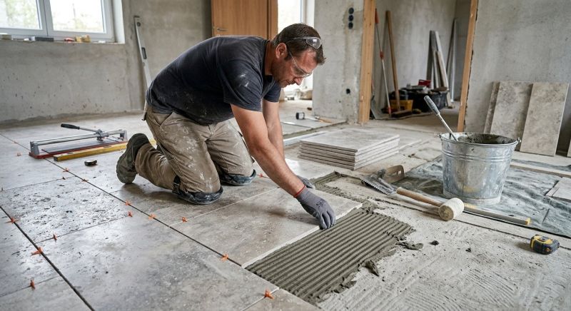 Terrazzo Flooring Installation in Olathe, KS