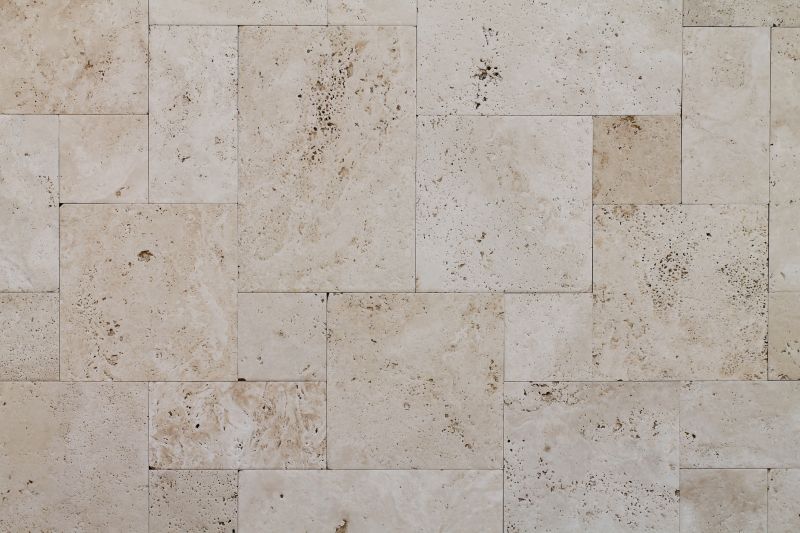 Sealed and Polished Travertine